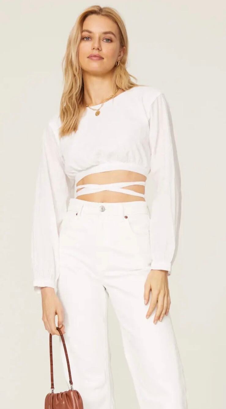 Third Form Cloud Wrap Up Blouse 6